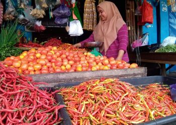 Telur dan cabai murah ada di lima pasar ini