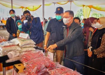 Pemprov Lampung Gelar Stabilisasi Harga Kebutuhan Bahan Pokok di PKOR, Way Halim