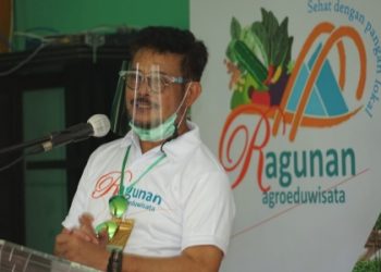 Mentan SYL di Acara Launching AEW Ragunan: Hadapi Pandemi, harus Kreatif dan Produktif