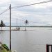 Sawah di Kecamatan Padaherang Pangandaran terendam banjir.