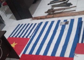 Baku tembak dengan TNI-Polri, salah satu pentolan KKB tewas