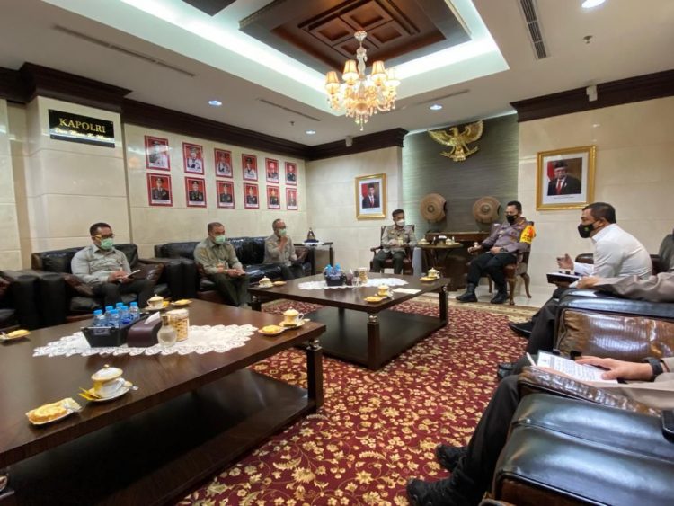Ditemui Menteri Pertanian, Kapolri Bahas Swasembada Beras Hingga Pendistribusian Pupuk Subsidi
