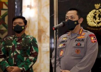 Kapolri dan Panglima Beri Arahan untuk Prajurit yang Bertugas di Papua