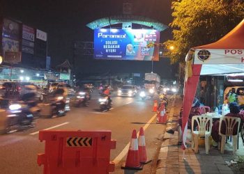 Puncak Arus Balik, Begini Situasi Lalu Lintas di Pos Sasak Jarang Bekasi Timur