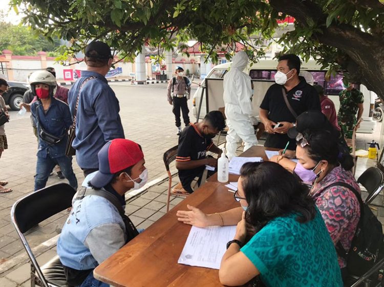 Tekan Penyebaran Covid-19, Tim Yustisi Rutin Pantau dan Ingatkan Warga Disiplin Prokes