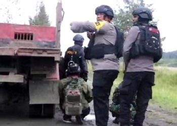 3 Jam Kontak Tembak, Pasukan TNI-Polri Akhirnya Kuasai Bandara Aminggaru Ilaga Papua