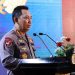 Buka Rakernis Staf Logistik, Kapolri Minta Percepat Layanan di Wilayah Bencana