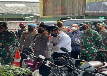 Panglima TNI Dan Kapolri Sidak PPKM Di Tiga Lokasi DKI Jakarta