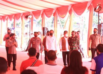 Serbuan Vaksin TNI-Polri Lampaui Target Satu Juta Dosis Per Hari