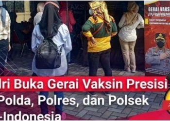 Cara Daftar Vaksin Covid-19 Gratis dari Polri, Cukup Bawa KTP, Tanpa Syarat KTP Domisili