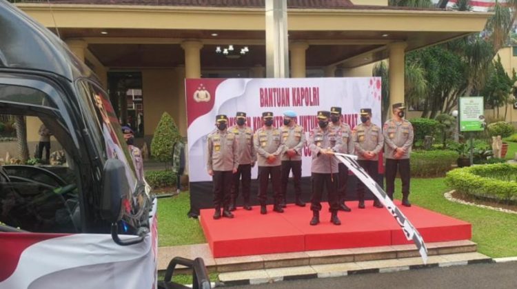 Kapolri Luncurkan Bantuan 1.000 Oksigen Konsentrator Bantu Penderita Covid-19