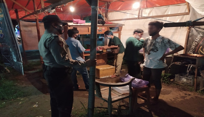 Polsek Wiradesa Imbau Warga Ikuti Aturan Pemerintah dalam Penerapan PPKM