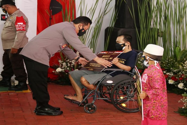 Kapolri Minta Ayo Pakai Masker dan Ayo Segera Vaksin Terus Digelorakan