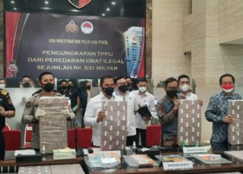 Bareskrim Ungkap Pelaku TPPU yang Raup Rp 531 M dari Jualan Obat Ilegal