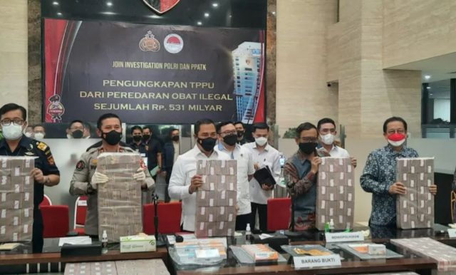 Bareskrim Ungkap Pelaku TPPU yang Raup Rp 531 M dari Jualan Obat Ilegal