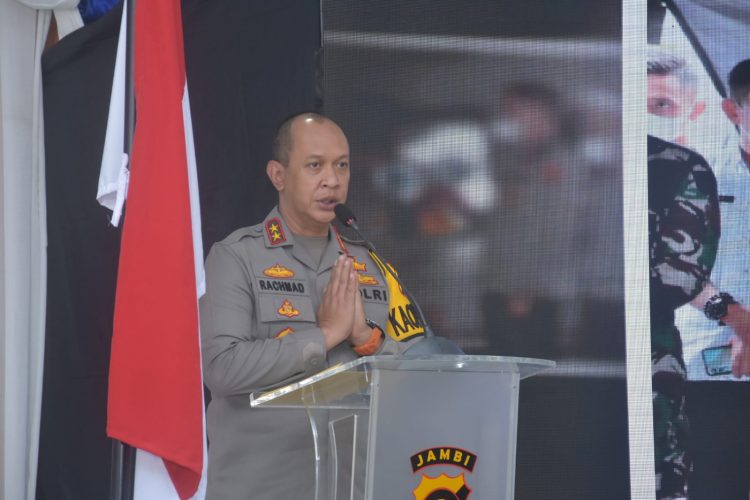 Gelar Syukuran HUT Lalu Lintas ke-66, Kapolda Minta Polantas terus bantu Pemerintah cegah Covid-19