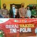 Gerai Vaksin TNI-POLRI, di Pesantren Daarurrahmah Sepadan