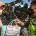 Satlantas Polres Grobogan Lagi-lagi Bagikan Sembako