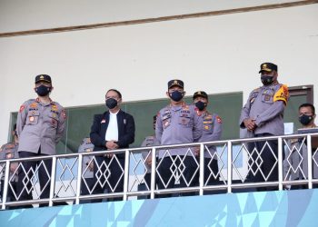 Kapolri Cek Venue PON XX Papua : Pastikan Prokes Berjalan Ketat
