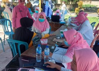 Percepat Penangangan Covid -19, Polres Asahan Suntikkan 1.370  Vaksin