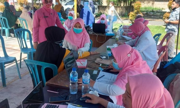 Percepat Penangangan Covid -19, Polres Asahan Suntikkan 1.370  Vaksin