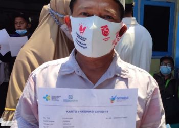 Polres Lumajang Layani Lebih dari 600 Warga, Desa Munder Yosowilangun Menjadi Desa Sadar Vaksinasi Covid-19