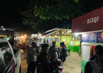 Sasar Kerumunan, Patroli KRYD Polres Pohuwato Terus Ingatkan Warga Disiplin Prokes
