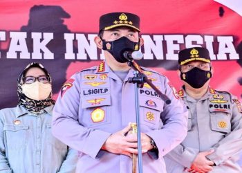 Akselerasi Vaksinasi Serentak, Kapolri: Agar Laju Pengendalian Covid-19 saat Nataru Bisa Dijaga