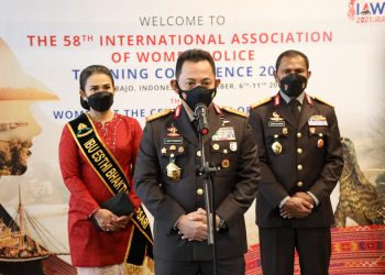 Bicara Gender di IAWP, Kapolri: Polwan di Indonesia Sudah Jadi Jenderal dan Duduki Posisi Risiko Tinggi