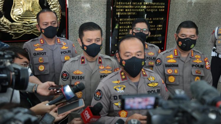 Mabes Polri Awasi Persiapan Reuni 212 di Patung Kuda