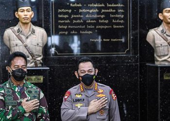 KSAD Andika Perkasa Realisasikan Kerja Sama Pendidikan TNI AD – Polri