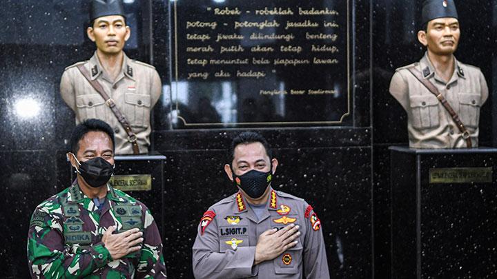 KSAD Andika Perkasa Realisasikan Kerja Sama Pendidikan TNI AD – Polri