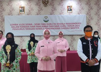 Peringati Hari Pahlawan dan Hari Guru, Kemala Bhayangkari Daerah Banten Adakan Lomba Vlog
