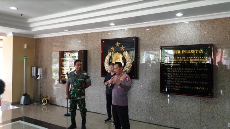 Pertemuan Panglima TNI dengan Kapolri, Bahas Sinergitas hingga Tugas dari Jokowi 