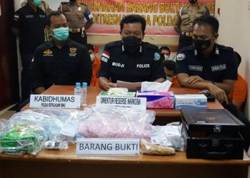 Selama Bulan Januari Hingga November 2021, Polda Kepri Berhasil Amankan 425 Tersangka Kasus Narkotika