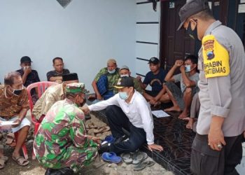 Sinergi TNI Polri, pantau Vaksinasi di Kecamatan Pekalongan Selatan