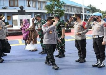 Kapolri Pantau Langsung Penanganan Erupsi Gunung Semeru