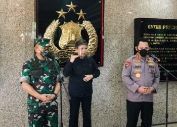 Dikunjungi KSAD, Kapolri: Diskusikan Sinergitas dan Soliditas