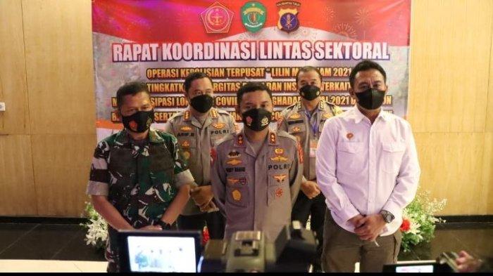 Jaga Kamtibmas Jelang Natal dan Tahun Baru, Polda Kaltim dan Stakeholder Rakor di Samarinda