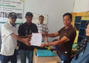 Dorong Pertanian Modern, Koperasi Tani Bena’an Bagikan Lahan kepada 251 Anggota