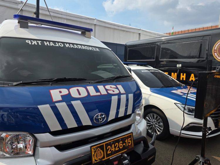 Mobil Korlantas Polri-Silancar