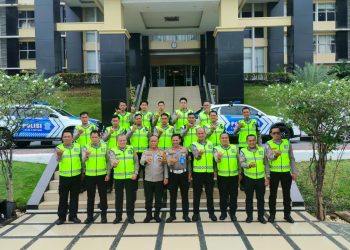 Tuntas di Malam Hari: Tim Korlantas Akhiri Distribusi Bantuan ke Polresta Padang Hingga Padang Panjang