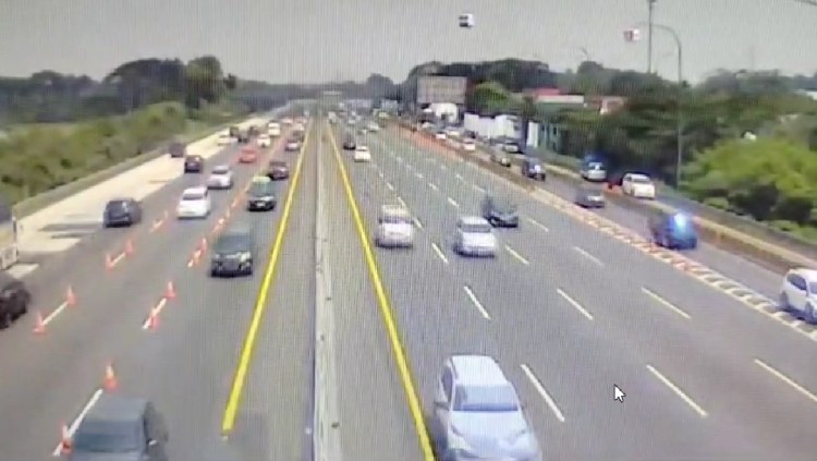 Panduan Mudik Aman: KM 48 Terpantau Padat, KM 58 Mulai Mengalir Berkat One Way