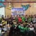 Lewat Skema ‘Green Policing’, Polantas Riau Bagikan Helm SNI dan Bibit Pohon ke Driver Ojol