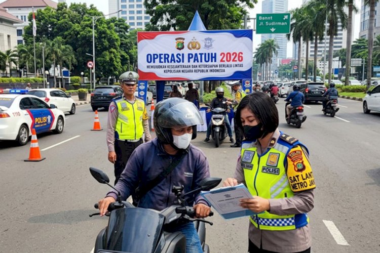 Bersandar pada UU No 22 Tahun 2009, Operasi Patuh 2026 Tekankan Aturan Helm SNI dan Sabuk Pengaman