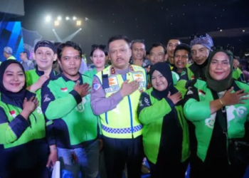 Program Polantas Menyapa Tinggalkan Kenangan, Ojol Kenang Kepemimpinan Irjen Agus Suryonugroho