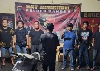 #ReserseBekerja: Tim URC Kelambit Polres Bangka Sita Pisau Emas dan Baju Berdarah Kasus Tutut